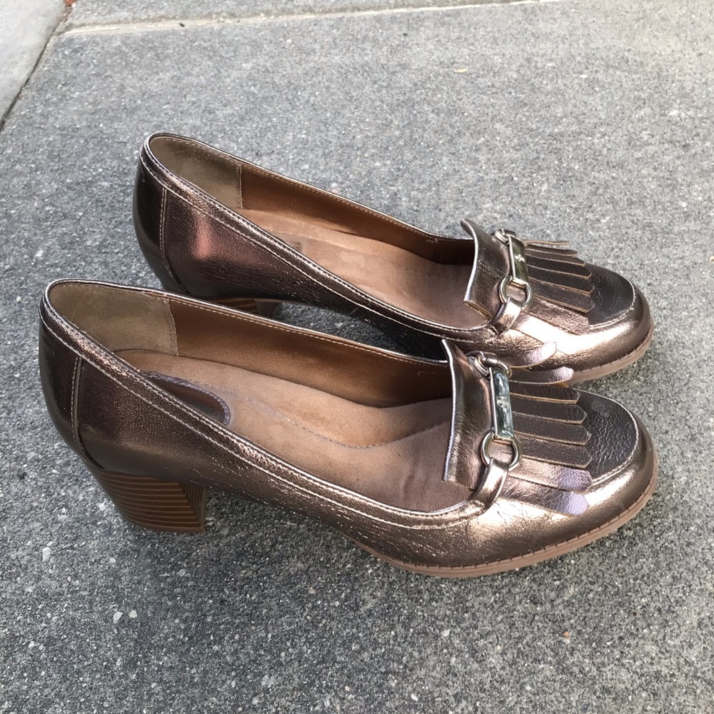 - Giani Berini heels for women size 8M brown color